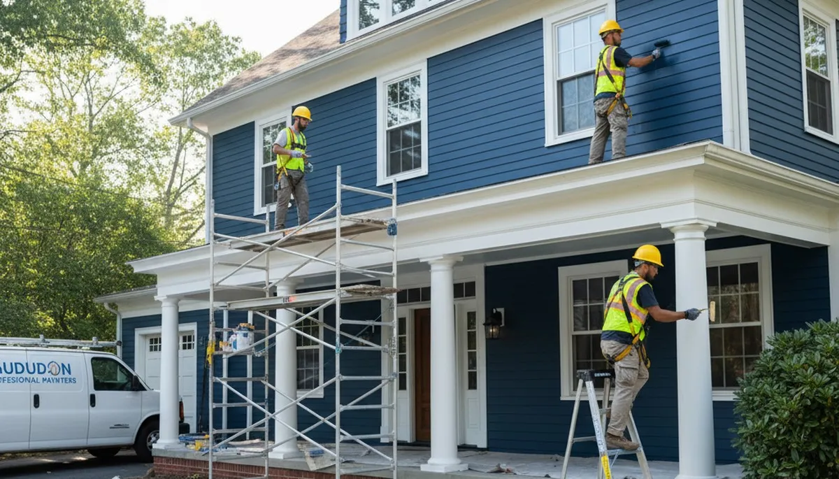 Professional painting service in Cherry Hill, NJ for interior and exterior home painting projects