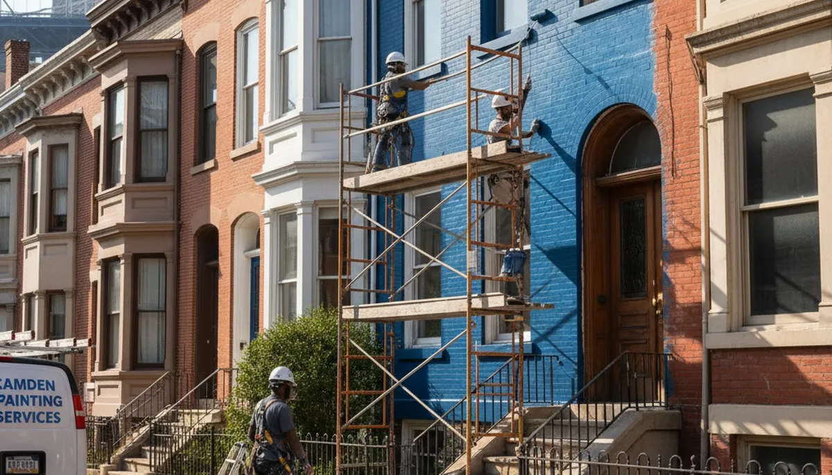 Professional painting contractor in Cherry Hill, NJ providing interior and exterior painting services