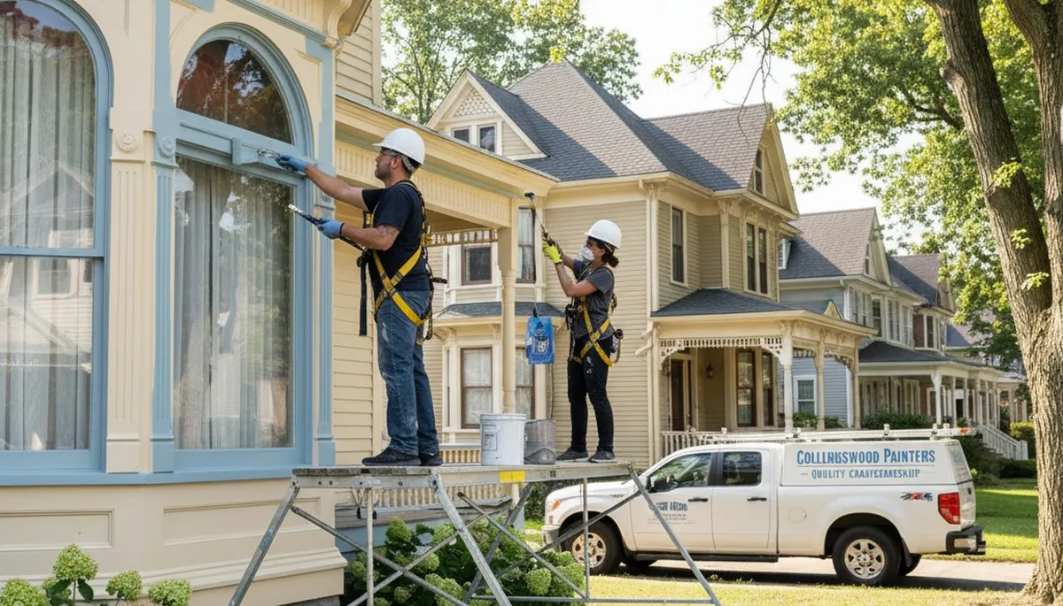 Professional painter serving Cherry Hill, NJ for interior and exterior residential painting projects