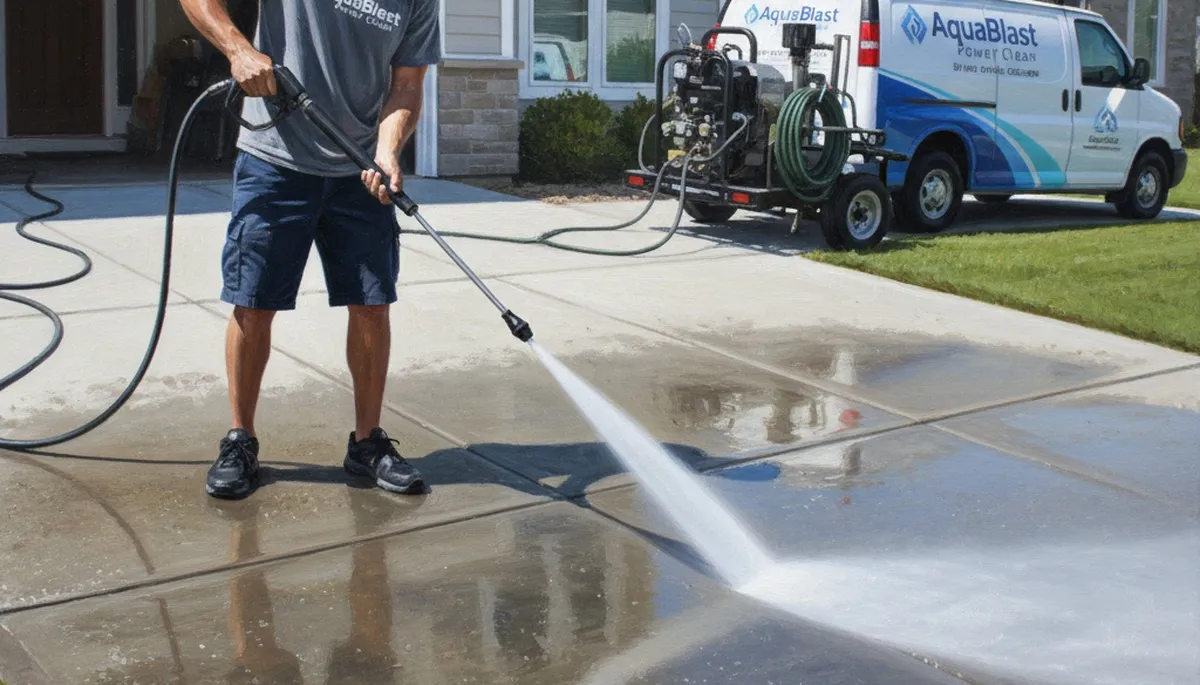 Cherry Hill, NJ concrete pressure cleaning for driveways, patios, and walkways by Cherry Hill Paint Pros