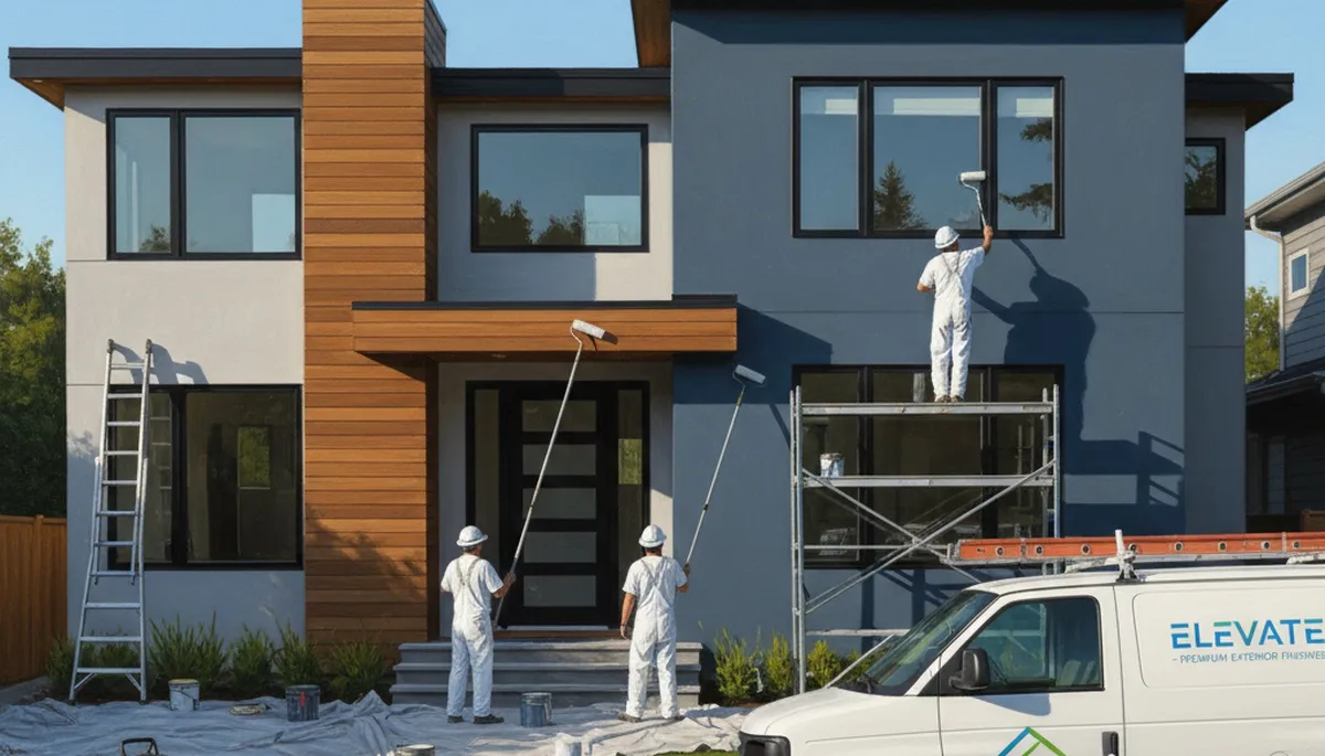 Exterior house painting in Cherry Hill, NJ for durable curb appeal and weather protection