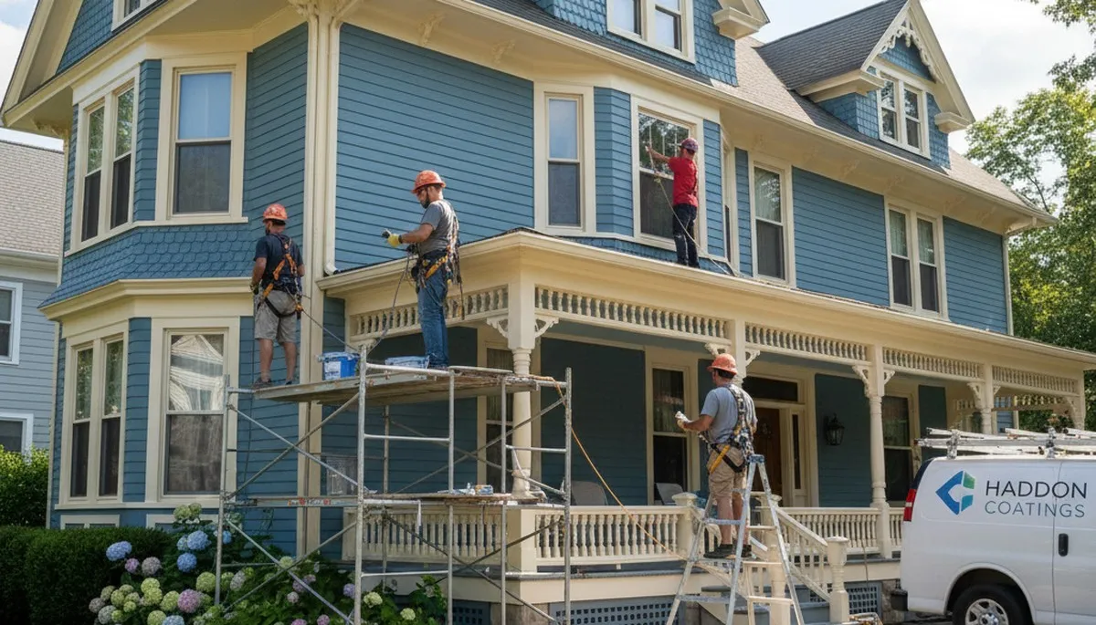 Professional painter serving Cherry Hill, NJ, for residential and commercial painting services