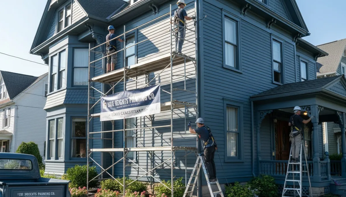 Professional painter serving Cherry Hill, NJ for interior and exterior residential painting projects