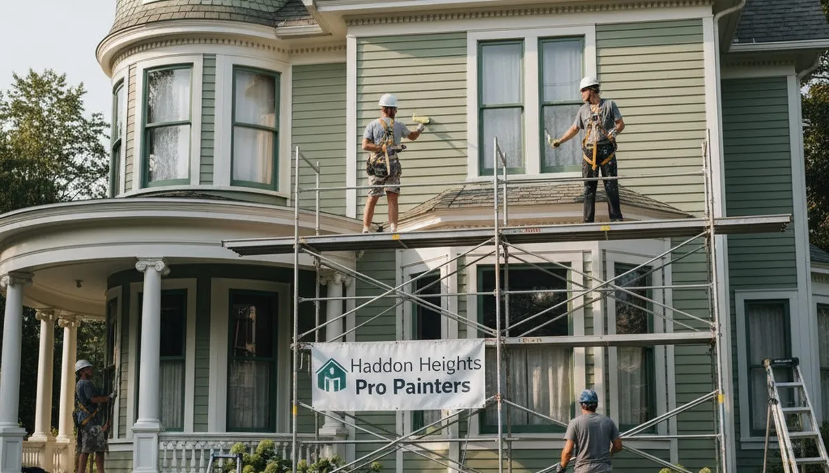 Painter team serving Cherry Hill, NJ with professional interior and exterior house painting services