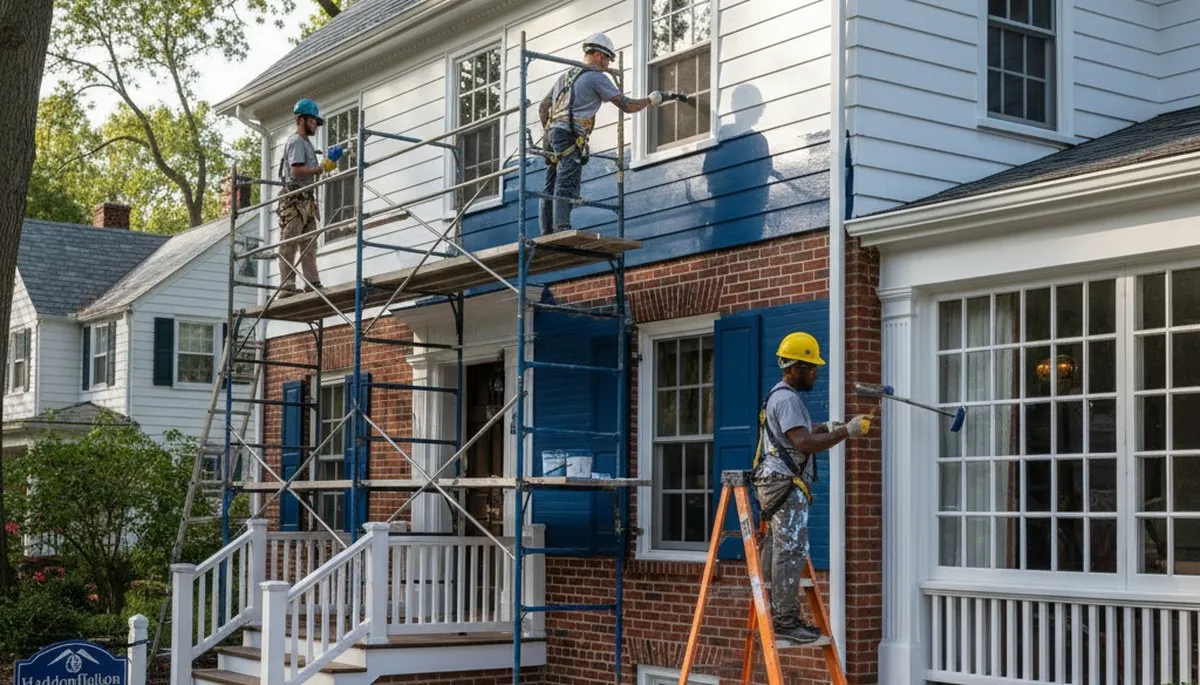 Professional painter serving Cherry Hill, NJ for residential and commercial painting services