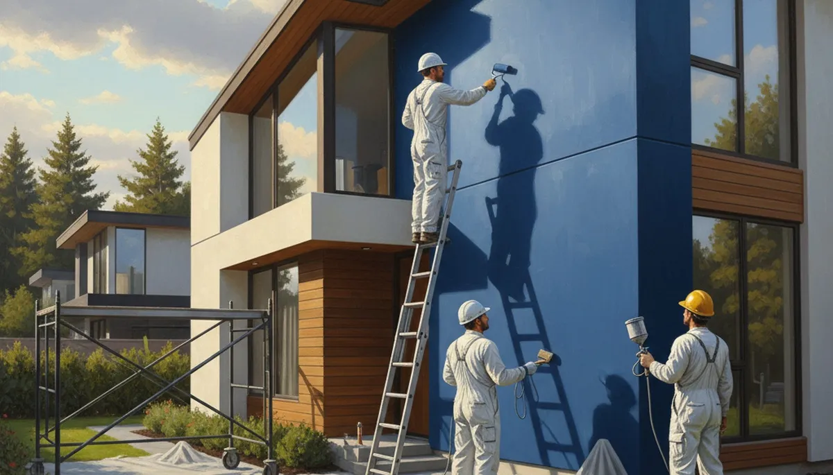 Cherry Hill, NJ house painting service by Cherry Hill Paint Pros for exterior home protection