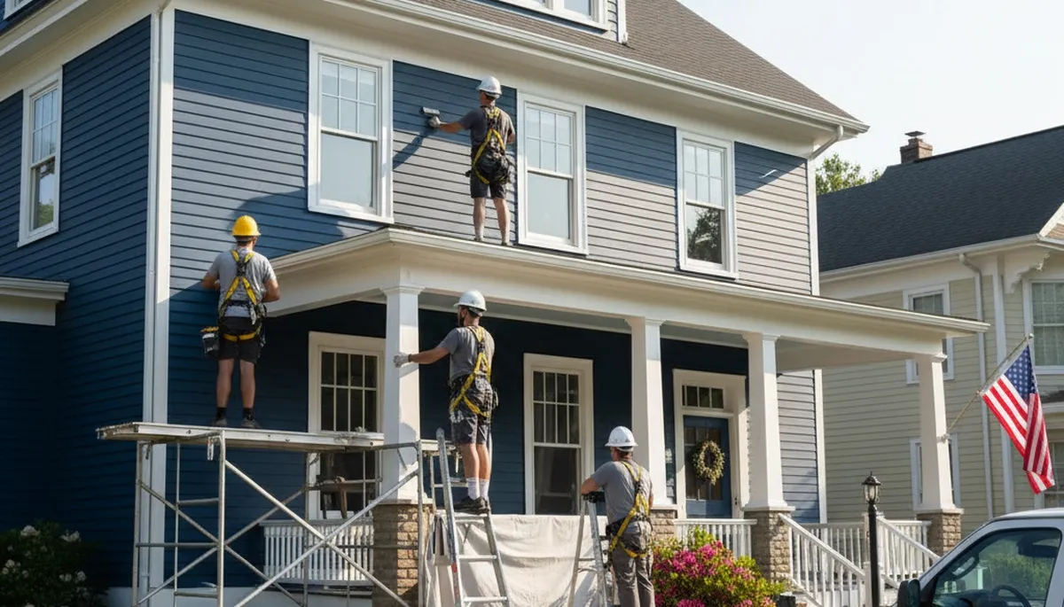 Cherry Hill, NJ painting contractor providing professional interior and exterior house painting services