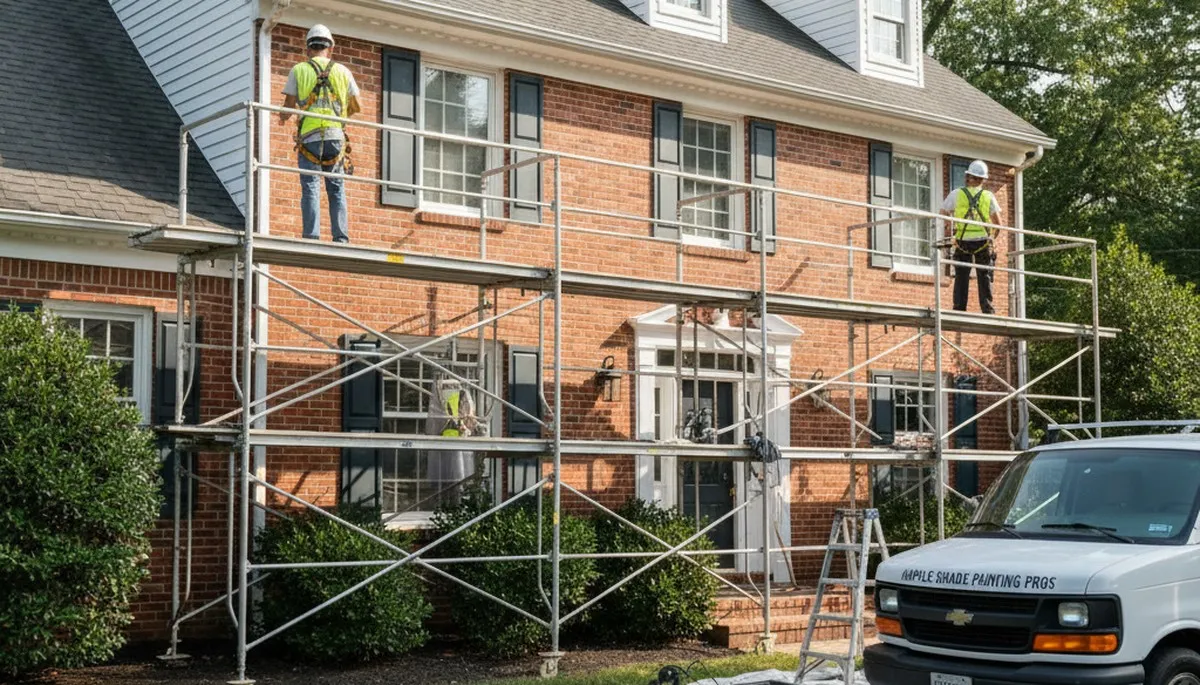 Painting contractor in Cherry Hill, NJ providing professional interior and exterior house painting services