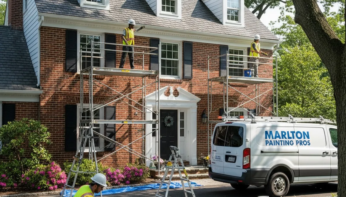 Painting contractor serving Cherry Hill, NJ for interior and exterior residential painting services