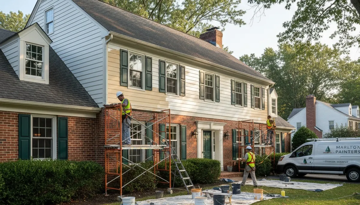 Painting contractor in Cherry Hill, NJ providing professional residential and commercial painting services