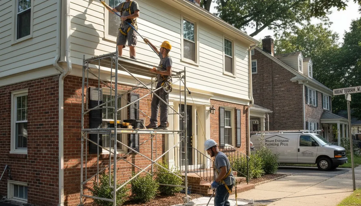 Professional painter serving Cherry Hill, NJ for interior and exterior house painting services