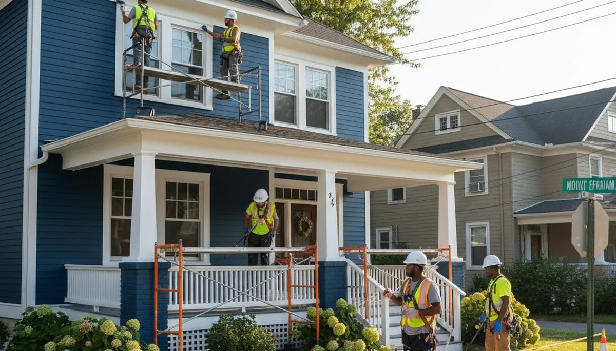 Cherry Hill, NJ painting contractor providing professional interior and exterior painting services