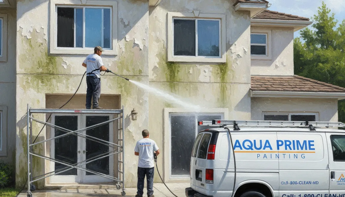 Cherry Hill, NJ pressure cleaning service for exterior surfaces, removing grime and mildew to boost curb appeal