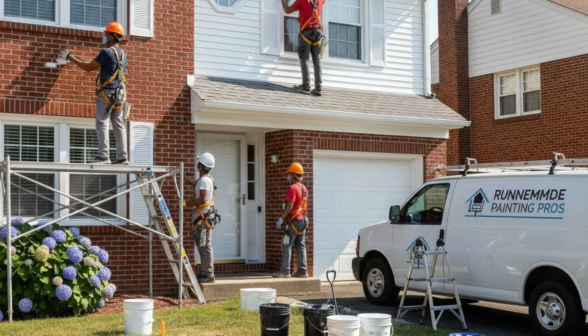 Professional painter providing interior and exterior painting services in Cherry Hill, NJ