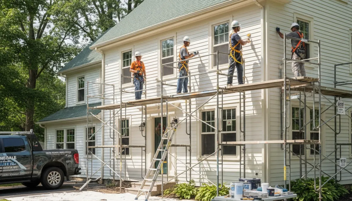 Cherry Hill, NJ painting contractor providing professional interior and exterior house painting services