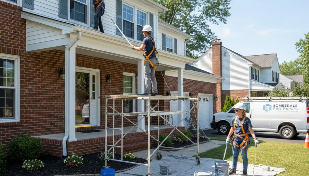 Cherry Hill, NJ painting services for residential and commercial interiors and exteriors